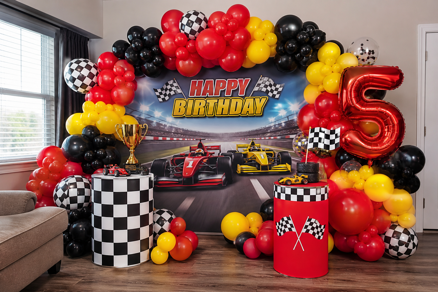 Race Track Arena Birthday