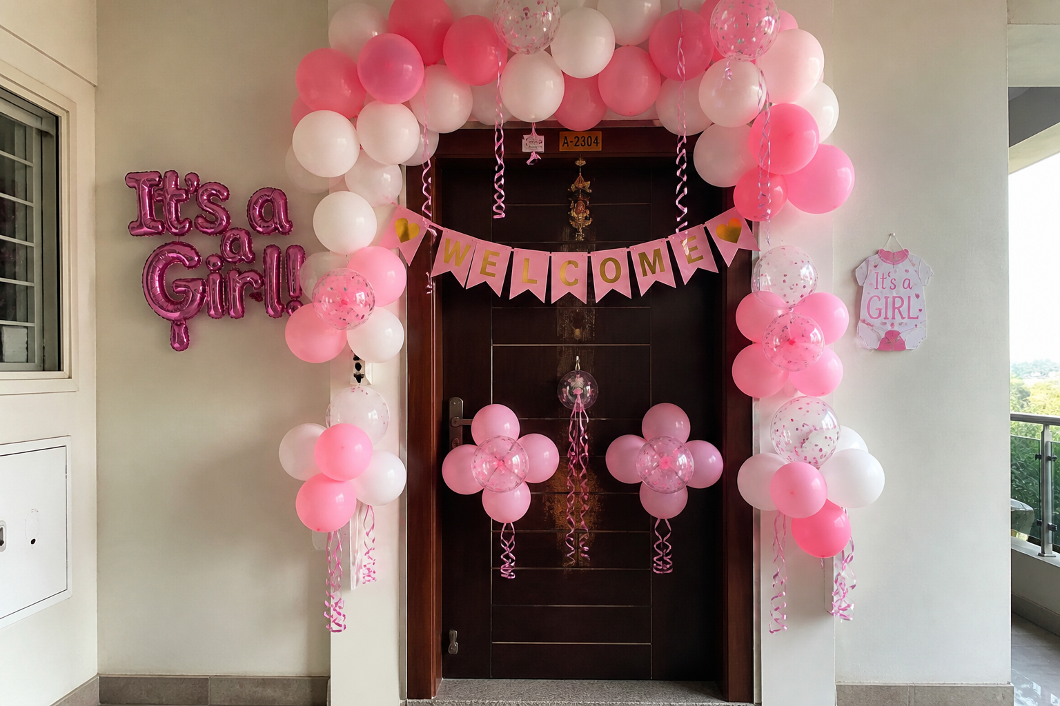 Baby Welcome Door Decoration